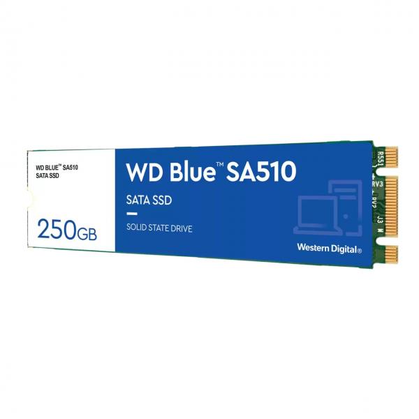 WESTERN DIGITAL SSD INTERNO BLUE 250GB M.2 SATA 6GB/S Read/Write 555/440 Mbs [WDS250G3B0B]