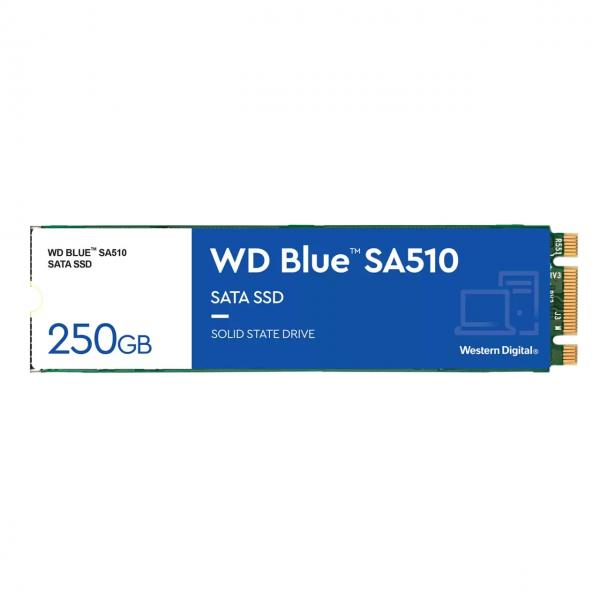 WESTERN DIGITAL SSD INTERNO BLUE 250GB M.2 SATA 6GB/S Read/Write 555/440 Mbs [WDS250G3B0B]