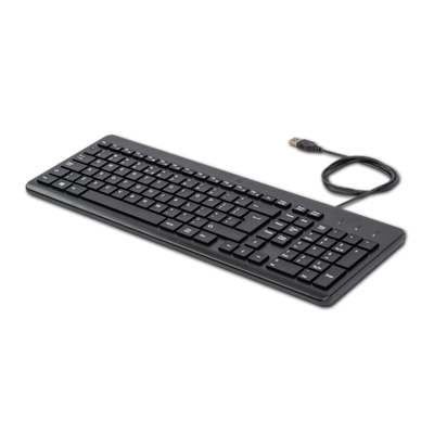 Hp 150 Wired Keyboard (664R5AA) - QWERTY [664R5AA#ABB]