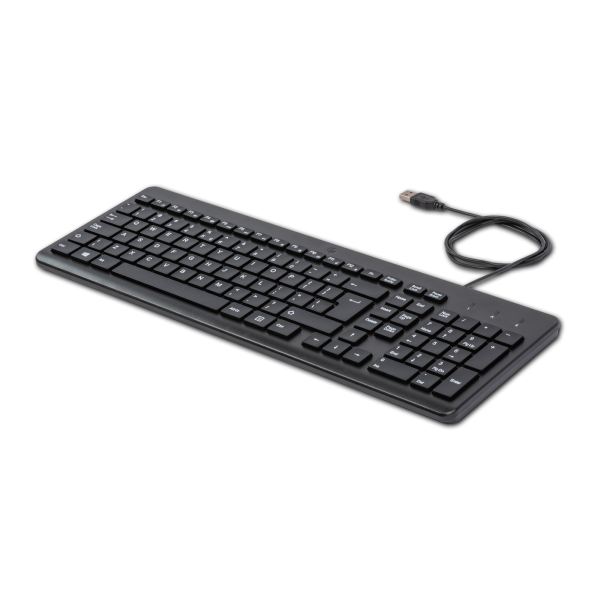 Hp 150 Wired Keyboard (664R5AA) - QWERTY [664R5AA#ABB]