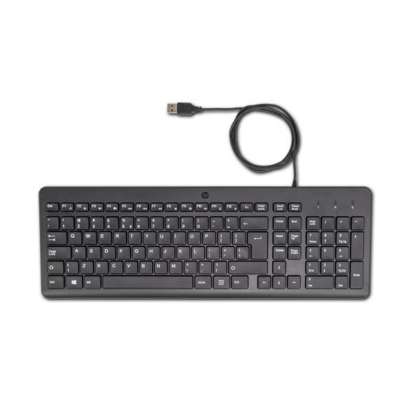 Hp 150 Wired Keyboard (664R5AA) - QWERTY [664R5AA#ABB]