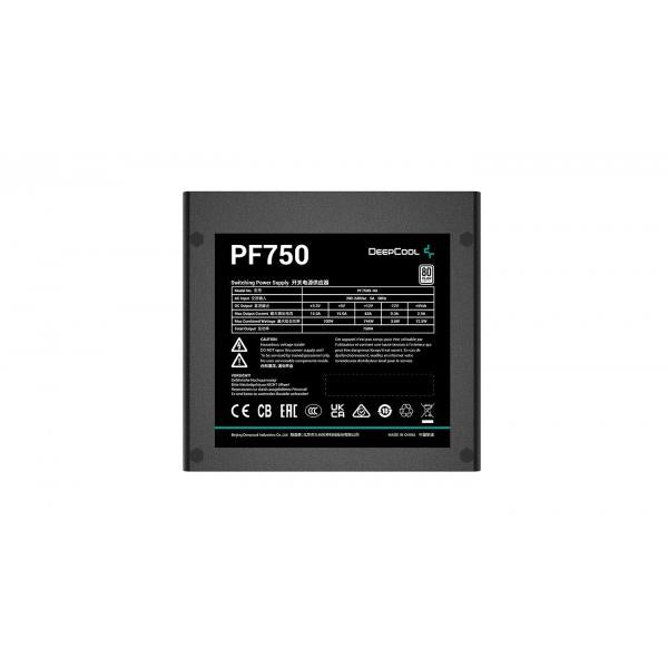 DEEPCOOL ALIM. PF750 80 PLUS 750W [R-PF750D-HA0B-EU]