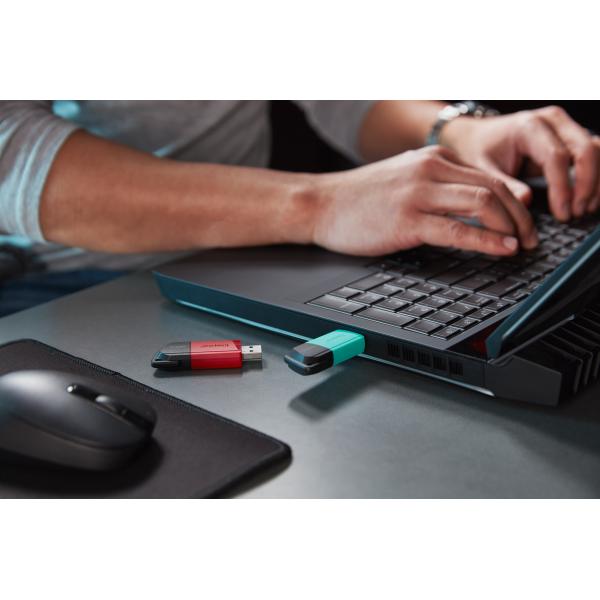Kingston Technology DataTraveler 128GB USB3.2 Gen1 Exodia M (Nero + Rosso) [DTXM/128GB]