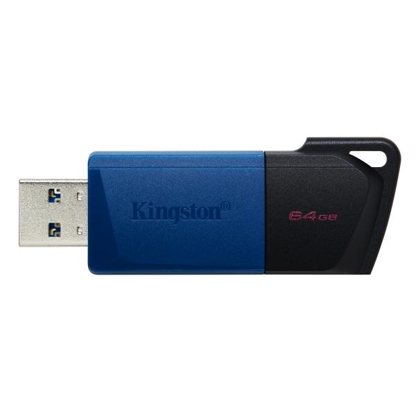 Kingston Technology DataTraveler 64GB USB3.2 Gen 1 Exodia M (Nero + Blu) [DTXM/64GB]