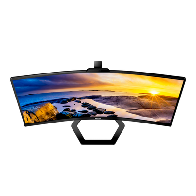 PHILIPS MONITOR CURVO 34 WLED VA 21:9 UWQHD 4MS, DP/HDMI, USB-C DOCKING, WEBCAM, REG ALTEZZA, MULTIM [34E1C5600HE]