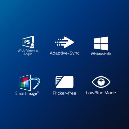 PHILIPS MONITOR 27 LED IPS 16:9 FHD 4MS 250 CDM, VGA / DVI-D / HDMI / DP PIVOT, WEBCAM MULTIMEDIALE [272S1MH]