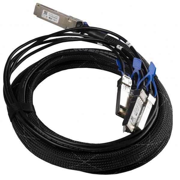MikroTik, SQSFP28 to 4xSFP28 break-out cable (100G to 4x25G), 3m [XQ+BC0003-XS+]
