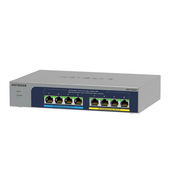 NETGEAR MS108UP Non gestito 2.5G Ethernet (100/1000/2500) Supporto Power over Ethernet (PoE) [MS108UP-100EUS] - ITPartners