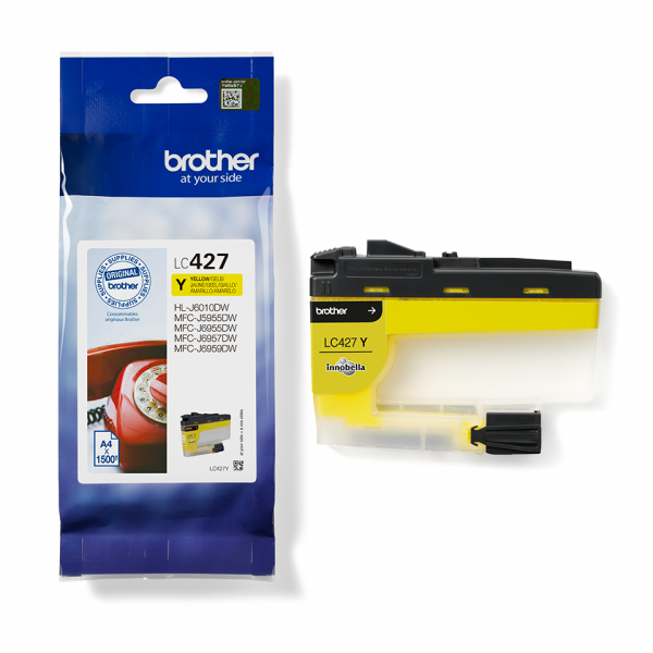 BROTHER CART. GIALLO LC-427Y 1500 PAGINE [LC427Y]