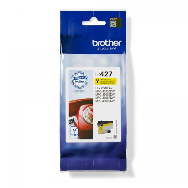 BROTHER CART. GIALLO LC-427Y 1500 PAGINE [LC427Y]