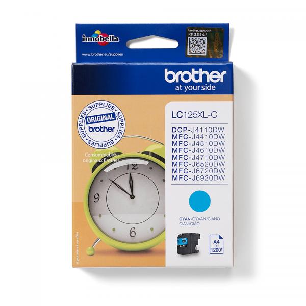 BROTHER CART INK CIANO MFC-J-J4410DW/4510DW 1200 PAG [LC125XLC]