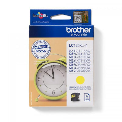BROTHER CART INK GIALLO MFC-J4410DW/4510DW 1200 PAG [LC125XLY]