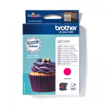 BROTHER CART INK MAGENTA PER MFC-J4410/J4510/J4610/J4710 [LC123M]
