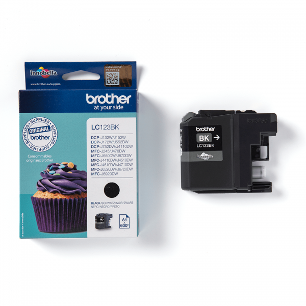 BROTHER CART INK NERO PER MFC-J4410/J4510/J4610/J4710 [LC123BK]