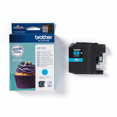BROTHER CART INK CIANO PER MFC-J4410/J4510/J4610/J4710 [LC123C]
