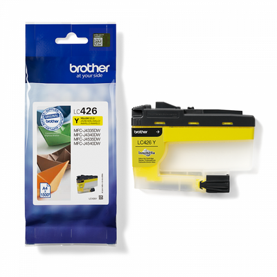 BROTHER CARTUCCIA GIALLA MFC-J4340DW/4540DWXL DURATA 1500 PAGINE [LC426Y]