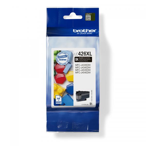 Brother LC426XLBK cartuccia d'inchiostro 1 pz Originale Nero [LC426XLBK]