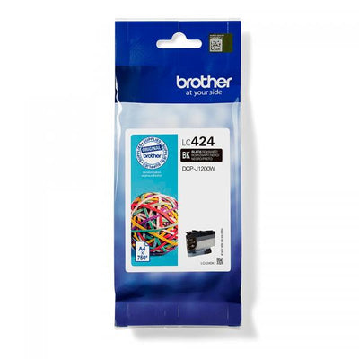 BROTHER CART. INK. NERO 424 [LC424BK]