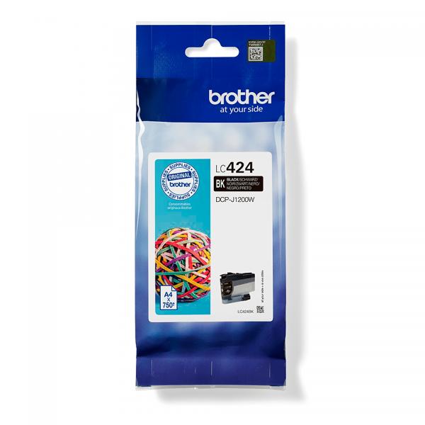 BROTHER CART. INK. NERO 424 [LC424BK]