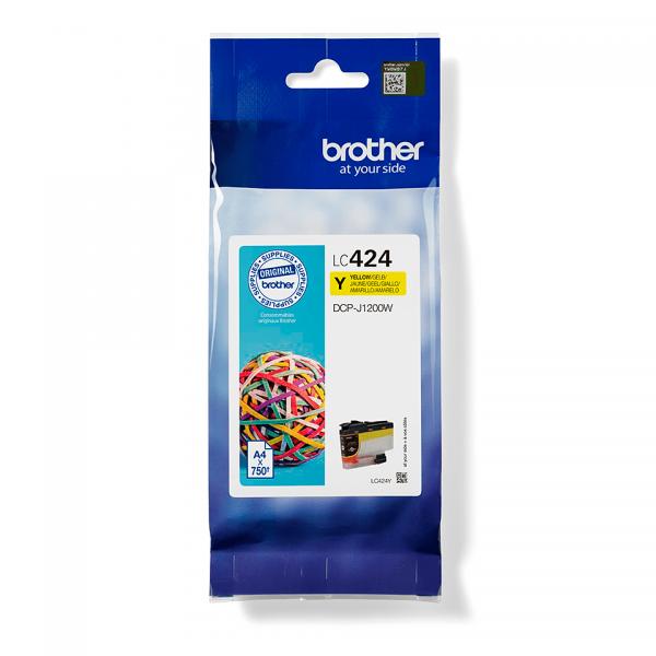 BROTHER CART. INK. GIALLO 424 [LC424Y]