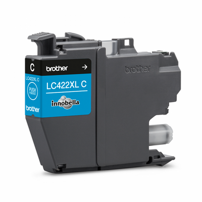 BROTHER CART INK CIANO, 422XL, 1500 PAG [LC422XLC]
