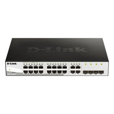 D-LINK SWITCH 16 PORTE GIGABIT + 4 PORTE SFP SMART+ [DGS-1210-20]