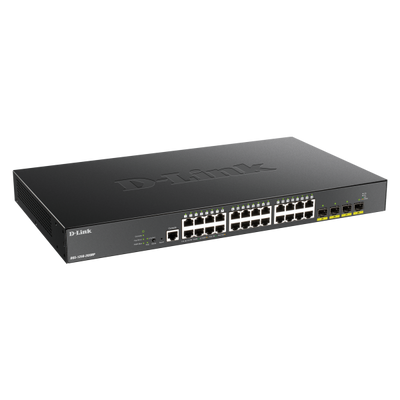 D-Link DGS-1250-28XMP Gestito L3 Gigabit Ethernet (10/100/1000) Supporto Power over Ethernet (PoE) Nero [DGS-1250-28XMP]