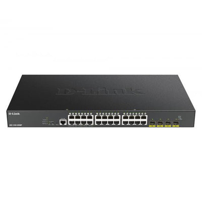 D-Link DGS-1250-28XMP Gestito L3 Gigabit Ethernet (10/100/1000) Supporto Power over Ethernet (PoE) Nero [DGS-1250-28XMP]