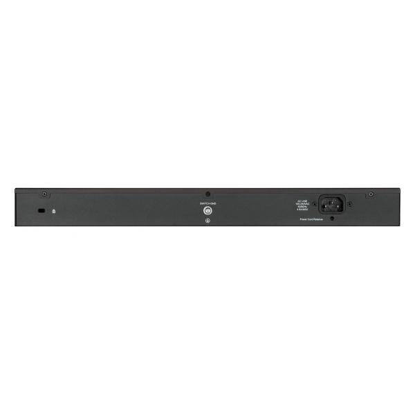 D-Link DGS-1100-26MPV2/E switch di rete Gestito L2 Gigabit Ethernet (10/100/1000) Supporto Power over Ethernet (PoE) Nero [DGS-1100-26MPV2/E]