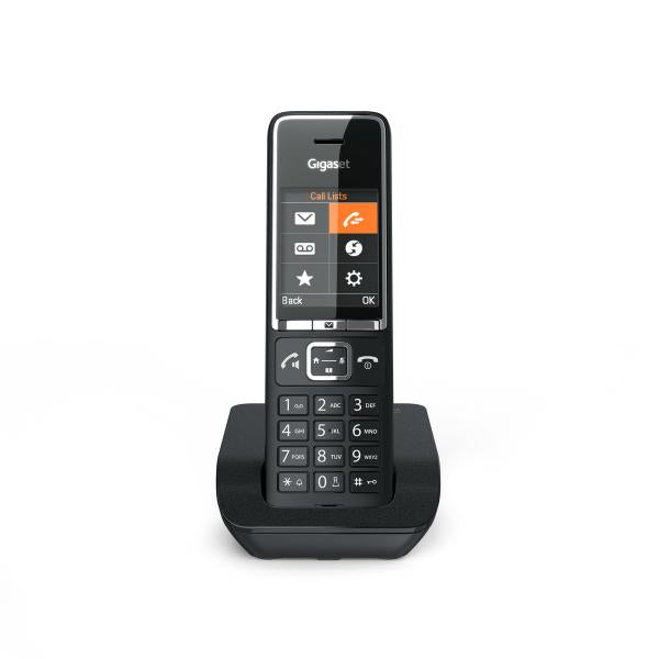 GIGASET COMFORT C550 BLACK - Cordless con base analogica [S30852-H3001-K104]