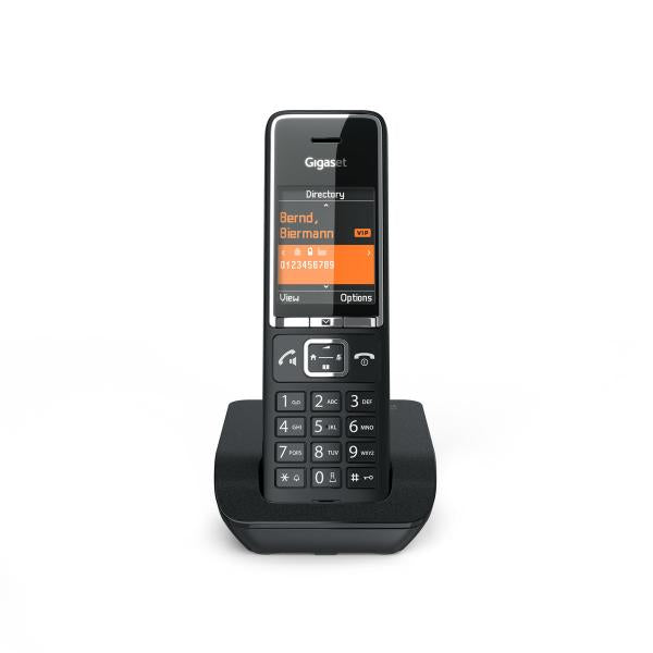 GIGASET COMFORT C550 BLACK - Cordless con base analogica [S30852-H3001-K104]