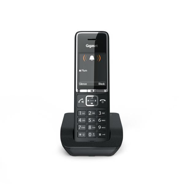 GIGASET COMFORT C550 BLACK - Cordless con base analogica [S30852-H3001-K104]