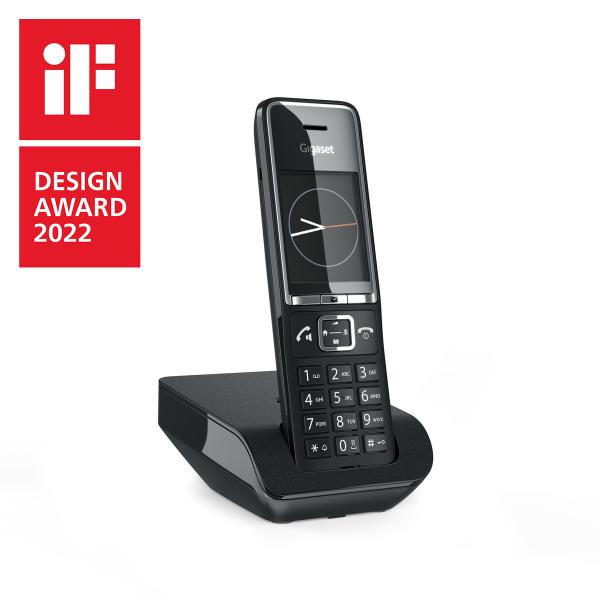 GIGASET COMFORT C550 BLACK - Cordless con base analogica [S30852-H3001-K104]