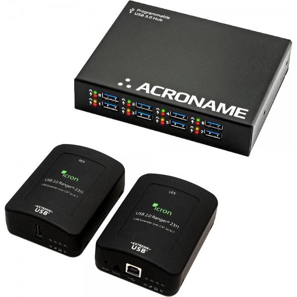 Poly USBHub3+, USB 3.2, 8x Device, 2x Host, WW, (2) USB 3.0 Cable Type A male Type B male 0.9m, Universal PWR Adtr (110-240VAC / 50-60Hz, 12V/5A), Power Cord:EURO-Type C,CE 7/7 and Includes Icron 2311 [7230-87670-101]