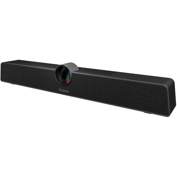 Iiyama UC CAM120ULB-1 - Videobar for small meetingrooms - 3840x2160 [UCCAM120ULB-1]
