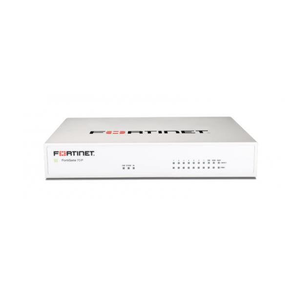 Fortinet FortiGate 70F firewall (hardware) Desktop 10 Gbit/s [FG-70F-BDL-950-60]