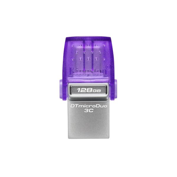 Kingston Technology DataTraveler 128GB microDuo 3C 200MB/s dual USB-A + USB-C [DTDUO3CG3/128GB]