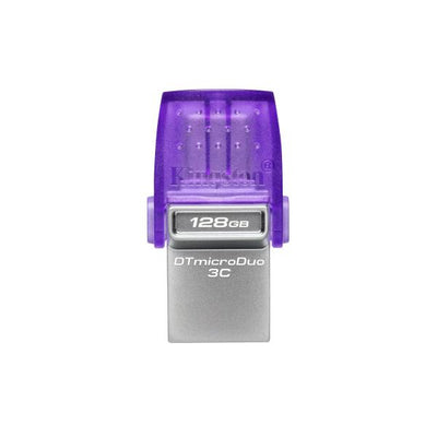 Kingston Technology DataTraveler 128GB microDuo 3C 200MB/s dual USB-A + USB-C [DTDUO3CG3/128GB]