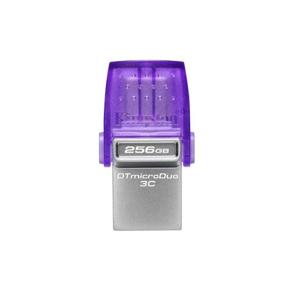 Kingston Technology DataTraveler 256GB microDuo 3C 200MB/s dual USB-A + USB-C [DTDUO3CG3/256GB]