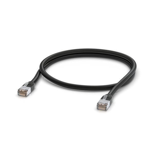 Ubiquiti. Cavo patch per esterni robusto. progettato per funzionare negli ambienti più difficili. 1 Metro. Nero [UACC-Cable-Patch-Outdoor-1M-BK]