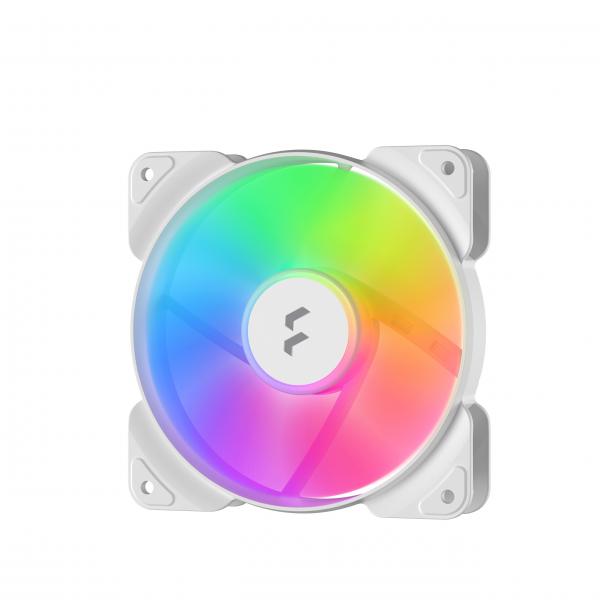 FRACTAL VENTOLA CASE ASPECT 12 RGB PWM WHITE FRAME [FD-F-AS1-1209]