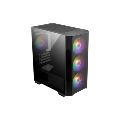MSI MAG FORGE M100R computer case Midi Tower Nero, Trasparente [306-7G20R41-HH9]