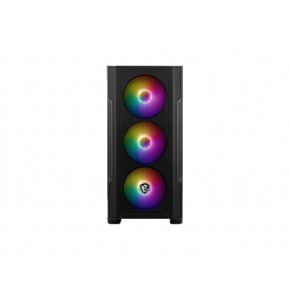 MSI MAG FORGE M100R computer case Midi Tower Nero, Trasparente [306-7G20R41-HH9]