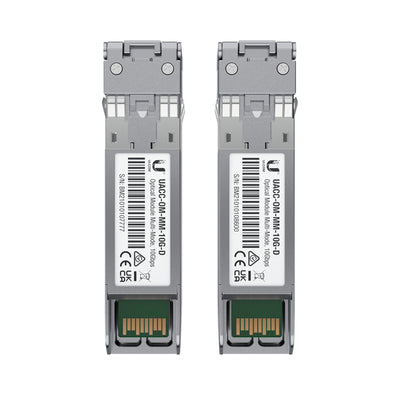 Ubiquiti-UACC-OM-MM-10G-D-2-U Fiber, Multi-Mode Module, 10G, 2-Pack [UACC-OM-MM-10G-D-2]