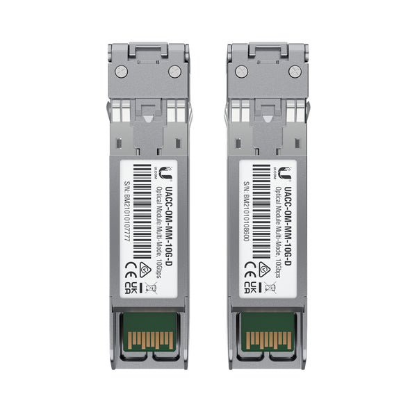 Ubiquiti Networks UniFi Optical Multi-Mode Module - 10G - 2-Pack [UACC-OM-MM-10G-D-2]