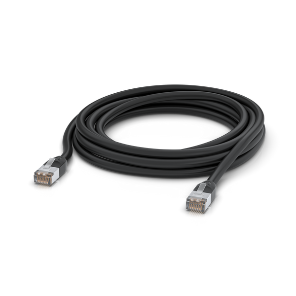 Ubiquiti. Cavo patch per esterni robusto. progettato per funzionare negli ambienti più difficili. 5 Metri. Nero [UACC-Cable-Patch-Outdoor-5M-BK]