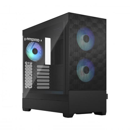 FRACTAL CASE MID TOWER POP AIR RGB NEGRO TG CLARO TINTE [FD-C-POR1A-06] 