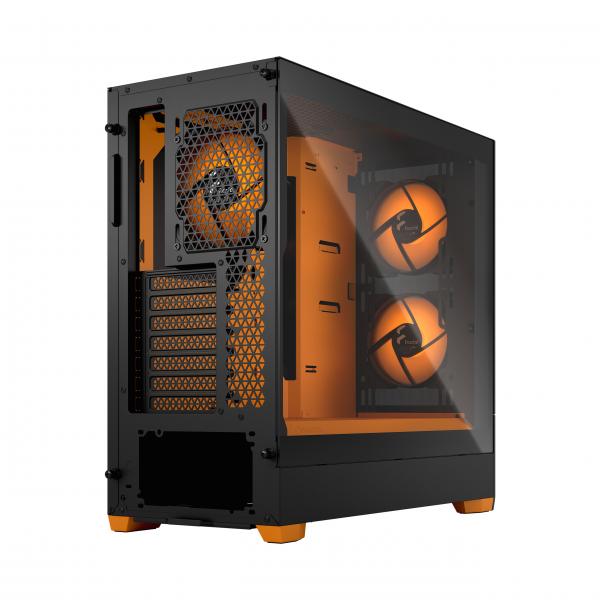 CAJA FRACTAL TORRE MEDIA POP AIR RGB TAMAÑO DEL NÚCLEO NARANJA TINTE CLARO [FD-C-POR1A-05] 