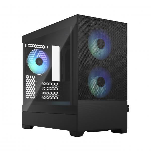 FRACTAL CASE MICRO ATX POP MINI AIR RGB BLACK TG CLEAR TINT [FD-C-POR1M-06]