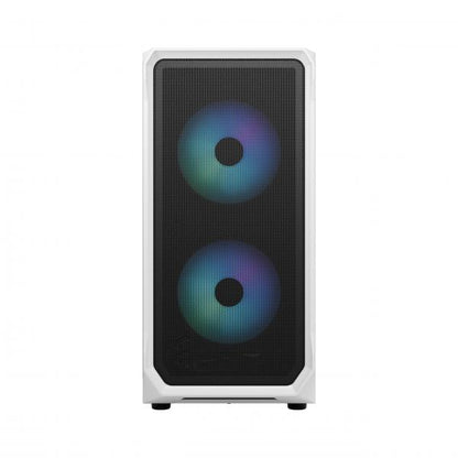 FRACTAL CASE MID TOWER FOCUS 2 RGB WHITE TG CLEAR TINT [FD-C-FOC2A-04]